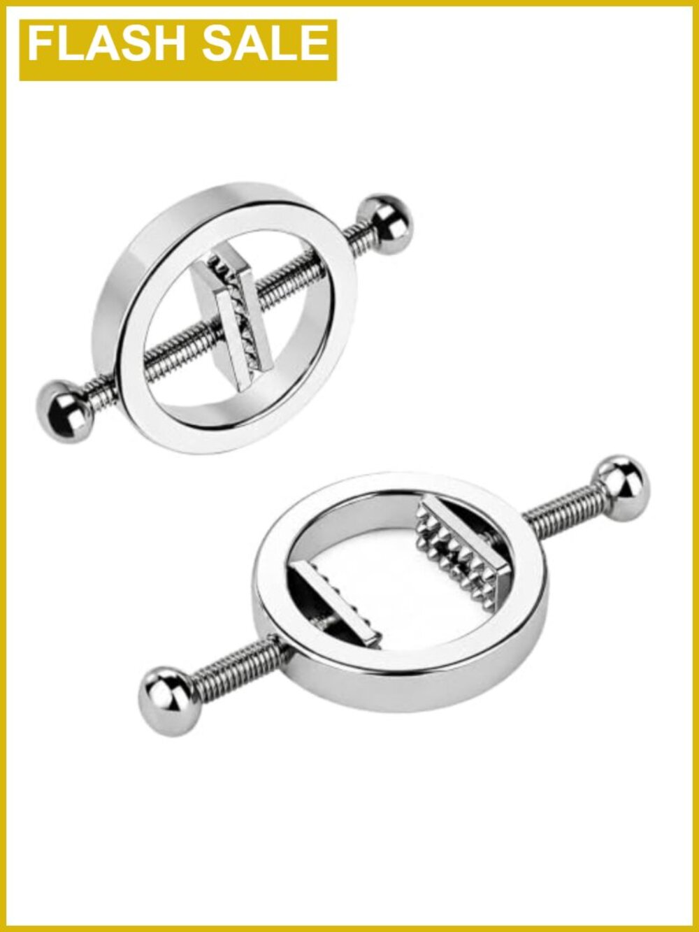 Stainless Steel Non-Piercing Body Clips Adjustable Faux Body Piercing Jewelry